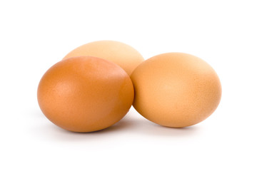three eggs