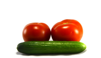 tomatoes cucumbers