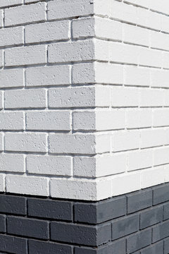 White Brick Wall Corner