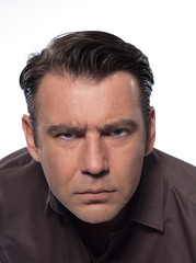 Obraz premium Man Portrait angry