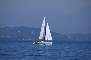 Fototapeta premium Segeln