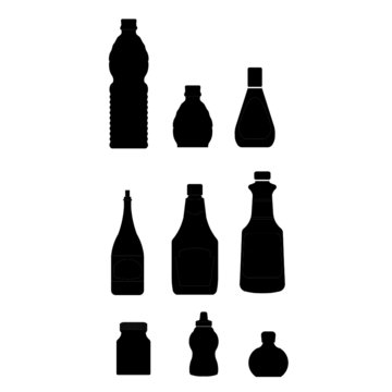 Bottles silhouettes