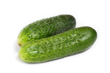Two cucumbers