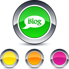 Blog round button.