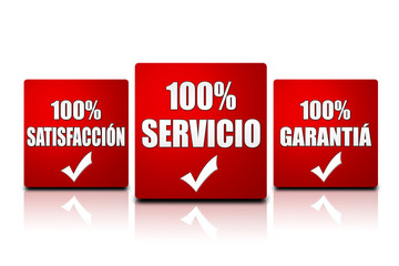 Servicio, Garantiá, Satisfacción