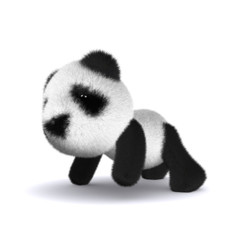 3d Teddy learning to walk © Steve Young