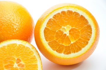 Close-up juicy orange