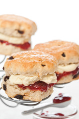 Scones With Jam & Cream