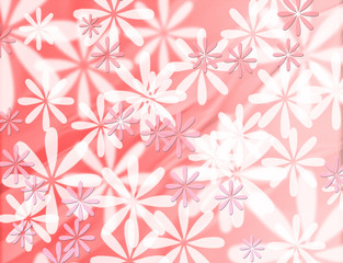Abstract blur flower background