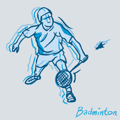 badmintonspieler