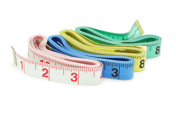 Colorful measuring tapes