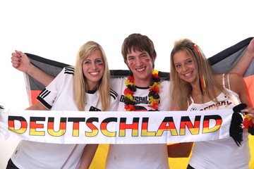 Fußball Fan Deutschland
