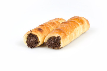 due cannoli al cioccolato