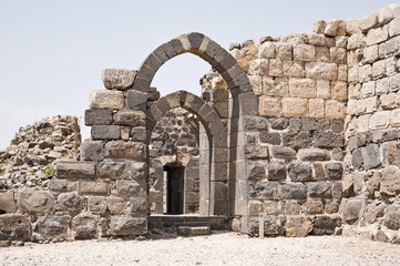 Fototapeta na wymiar Stare twierdzy w Izraelu