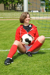 Fußballspielerin