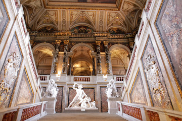 Upstair in a  Kunsthistorisches museum, Vienna