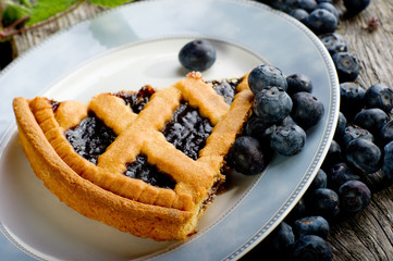 blueberry cake - crostata di mirtilli