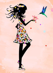 magician with a bird © Aloksa