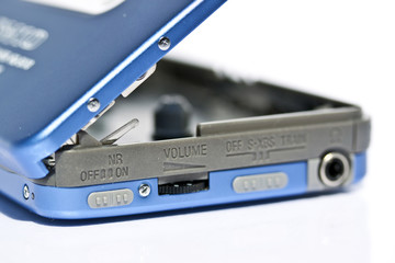 Fototapeta premium Portable Cassette Tape Player