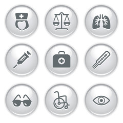 Fototapeta premium Gray web buttons 13