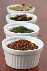 Tea collection - focus on rooibos
