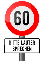 60 Jahre - bitte lauter sprechen