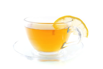 lemon on tea