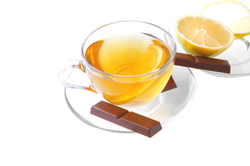 chocolate and tea