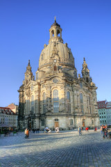 Obraz premium Dresden - Frauenkirche