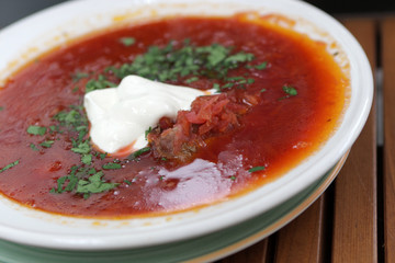 Authentic Ukrainian Borsch