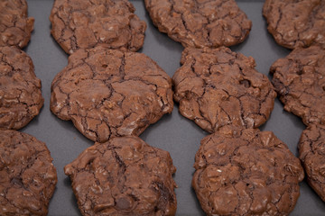 Triple Chocolate Cookies