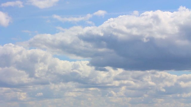 Blue sky clouds