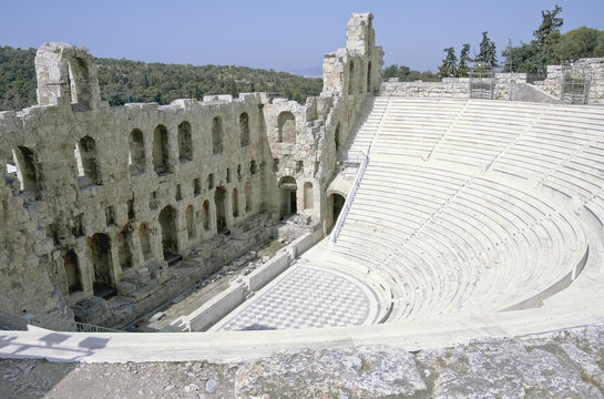 Acropolis  amphitheater of Athens, Greece
