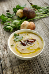 cep soupe- crema di funghi porcini