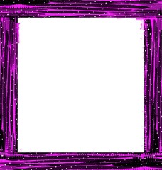 CADRE NOIR ROSE FLUORESCENT