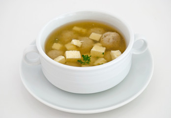 Markklößchensuppe