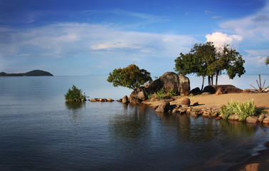 Lake Malawi - obrazy, fototapety, plakaty