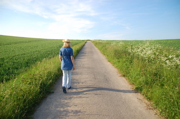 Obraz premium Spaziergang in der Natur