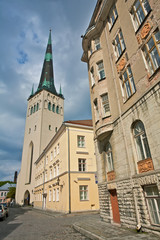 Obraz premium Old city