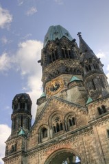Fototapeta na wymiar Berlin - Memorial Church