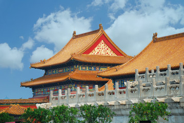 Obraz premium Forbidden City in Beijing China