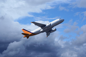 Fototapeta na wymiar Samolot - Business - Logistyka