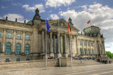 Obraz premium Berlin - Reichstag