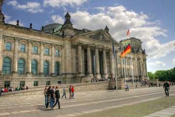 Obraz premium Berlin - Reichstag