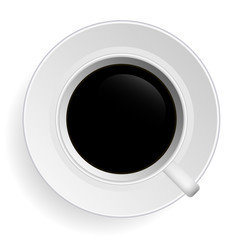 Black Tea Coffee Vector