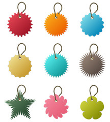 Key Chain Tag Vector