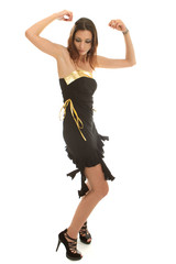 Young stylish dancer