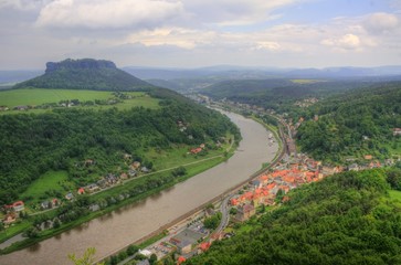 Elbsandsteingebirge - Festung Königstein