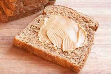 Tasty healthy wholewheat bread