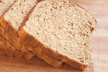 Tasty healthy wholewheat bread